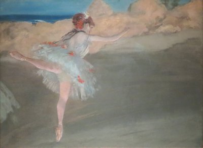Dancer in Pointe by Edgar Degas